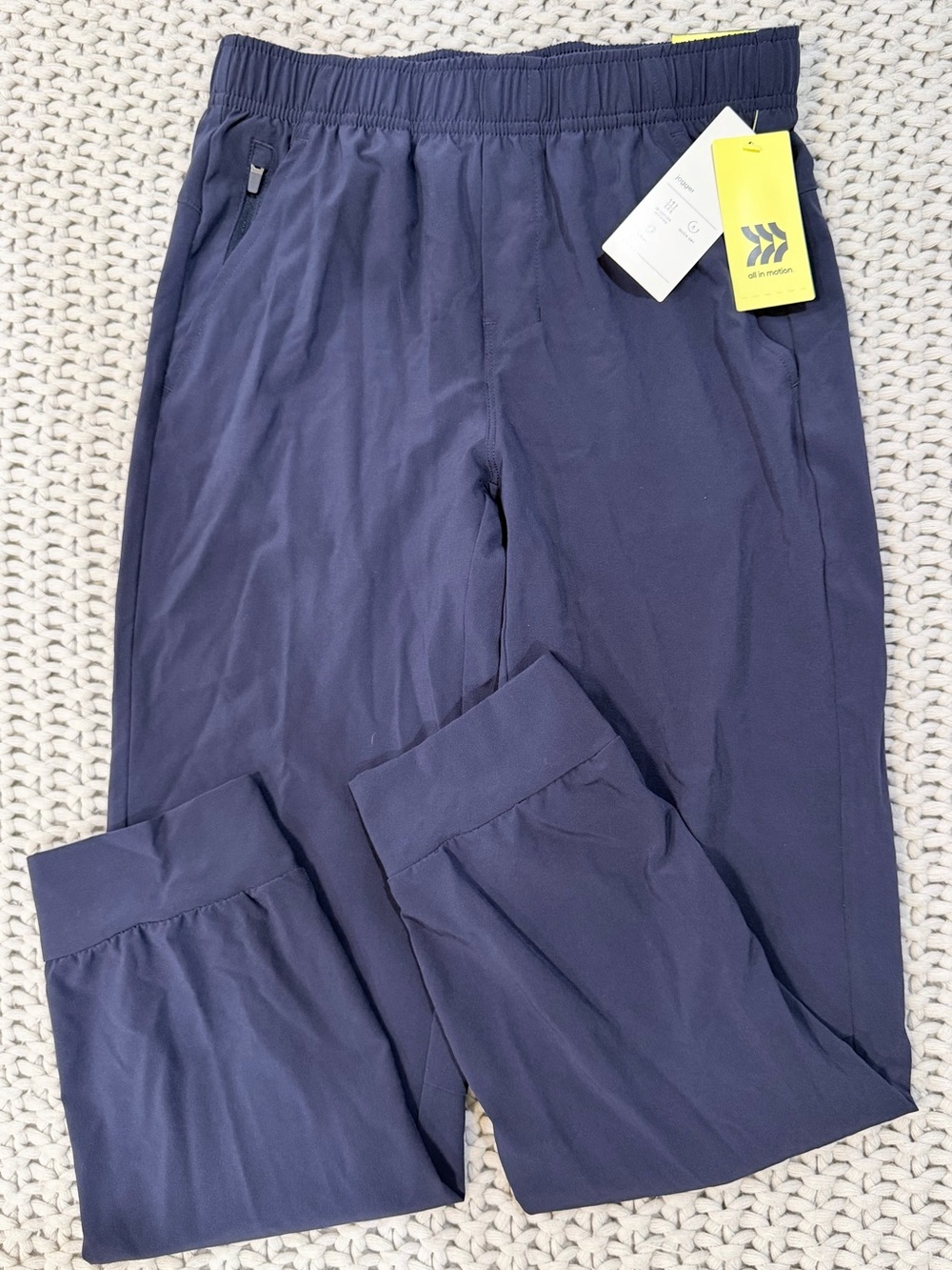 Boy’s All in Motion - Active Light Joggers - Navy